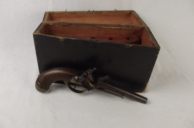 1777 Pattern French Dragoon Boxed Horse Pistol - Image 3