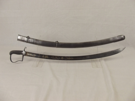1788/1796 Pattern Blue & Gilt Light Cavalry Sabre - Image 2