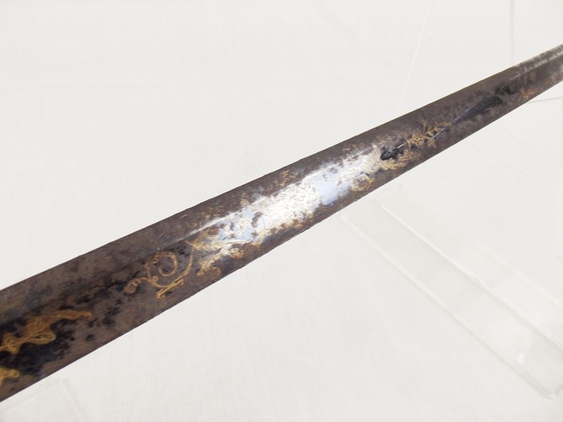 1796 Infantry Officers Blue & Gilt Spadroon and Scabbard - Image 19