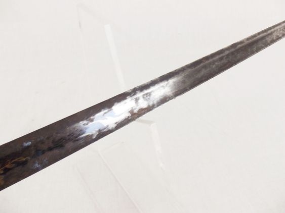1796 Infantry Officers Blue & Gilt Spadroon and Scabbard - Image 20