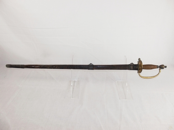 1796 Infantry Officers Blue & Gilt Spadroon and Scabbard - Image 34