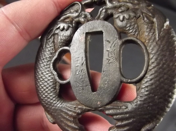 17th Century Shinto Japanese Katana Sword and Scabbard - Image 11