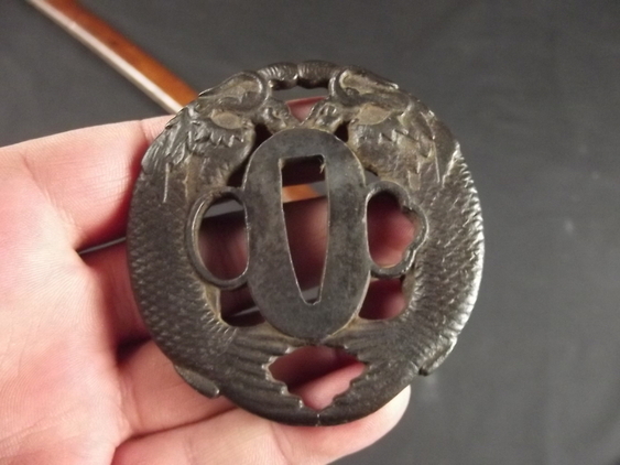 17th Century Shinto Japanese Katana Sword and Scabbard - Image 12