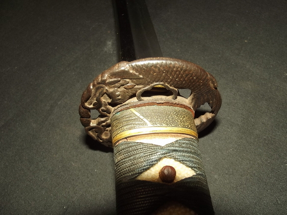 17th Century Shinto Japanese Katana Sword and Scabbard - Image 35