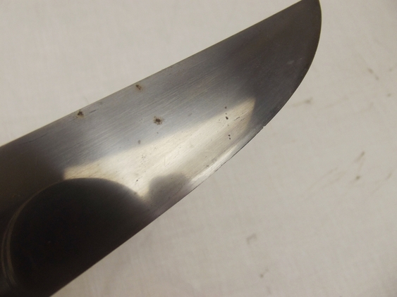 17th Century Shirasaya Tanto Signed Michisada - Image 11