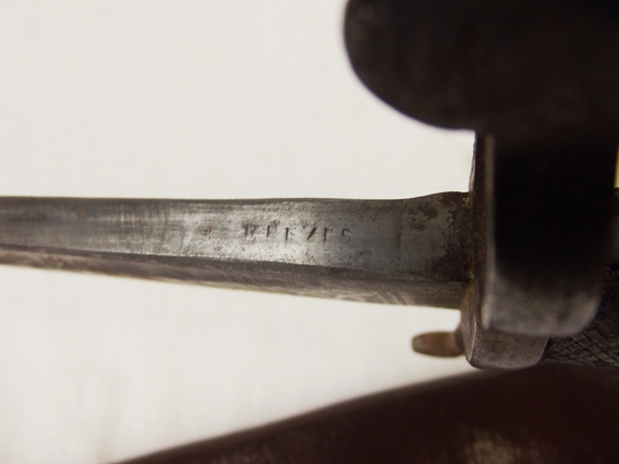 1856 Pattern Named Presentation Scottish Dancing Yataghan Bayonet - Image 13