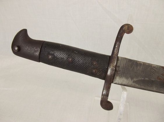 1856 Pattern Named Presentation Scottish Dancing Yataghan Bayonet - Image 3