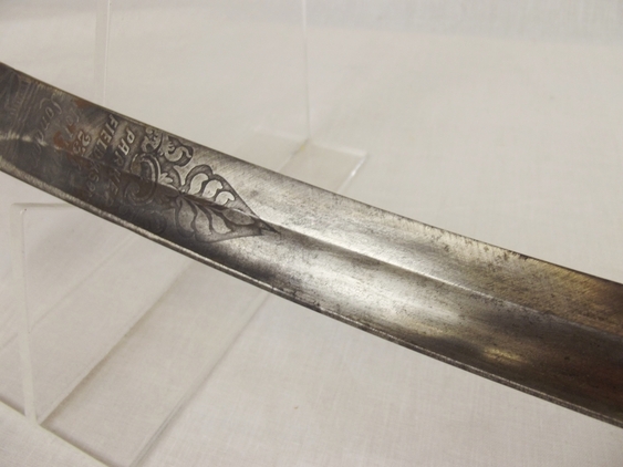 1856 Pattern Named Presentation Scottish Dancing Yataghan Bayonet - Image 5