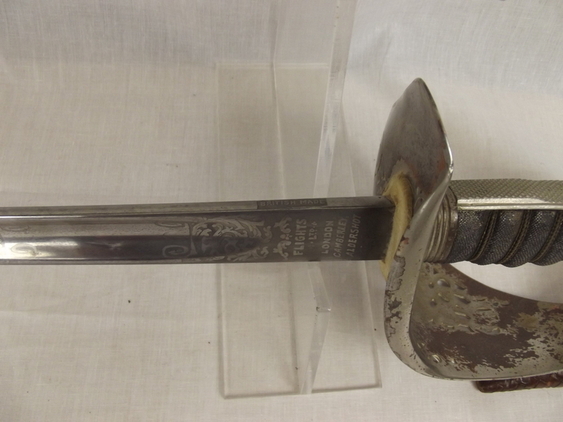 1897 Pattern Infantry Officers Sword Flights - Image 12