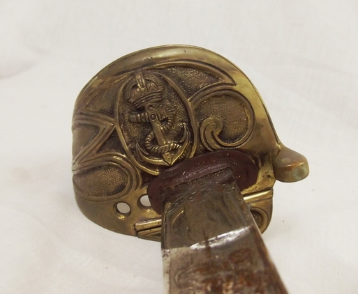1897 Pattern Royal Navy Officers Sword, Mid-20th Century Swords - Image 2