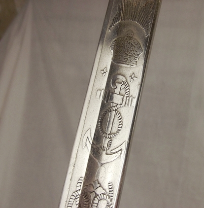 1897 Pattern Royal Navy Officers Sword, Mid-20th Century Swords - Image 6