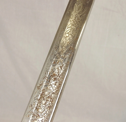 1897 Pattern Royal Navy Officers Sword, Mid-20th Century Swords - Image 7