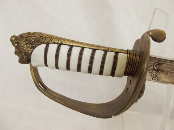 1897 Pattern Royal Navy Officers Sword, Mid-20th Century Swords - Image 15