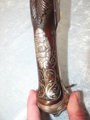 18th Century Fine Quality Persian Flintlock Pistol - Image 13