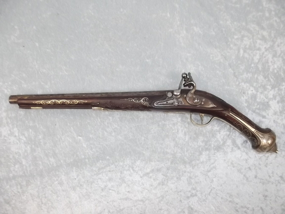 18th Century Fine Quality Persian Flintlock Pistol - Image 3