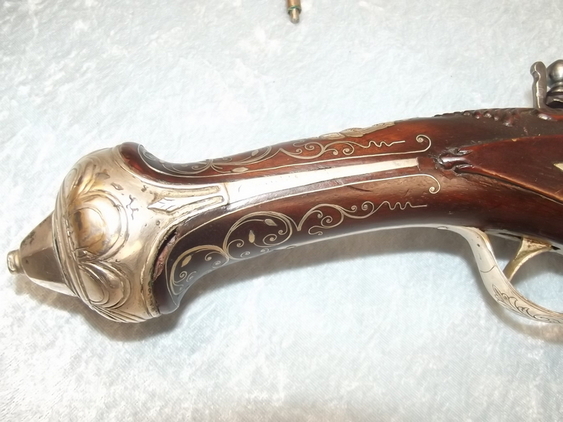 18th Century Fine Quality Persian Flintlock Pistol - Image 20