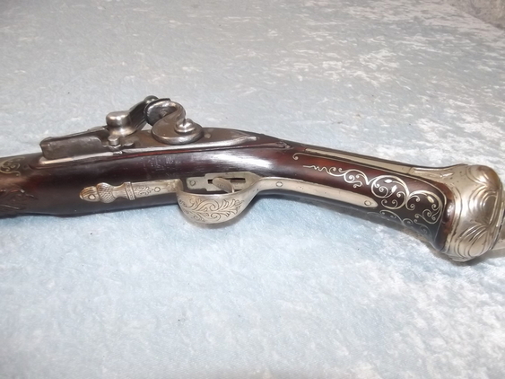 18th Century Fine Quality Persian Flintlock Pistol - Image 6
