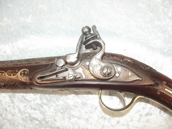 18th Century Fine Quality Persian Flintlock Pistol - Image 7