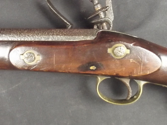 18th Century Flintlock Carbine Or Musketoon Muzzleloader - Image 6