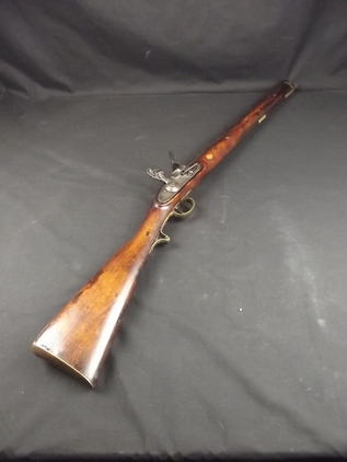 18th Century Flintlock Carbine Or Musketoon Muzzleloader
