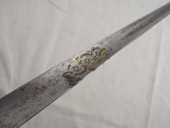 18th century Exotic Nut Handle swordstick - Image 9