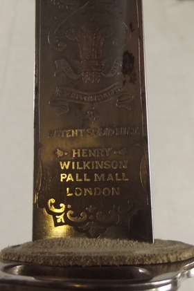 1900 Named Wilkinson Three Bar Royal Artillery Sword - Image 8