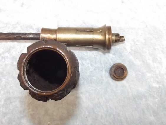 1916 Dated Inert WW1 British Hales No. 20 Mk 2 Rifle Grenade - Image 4