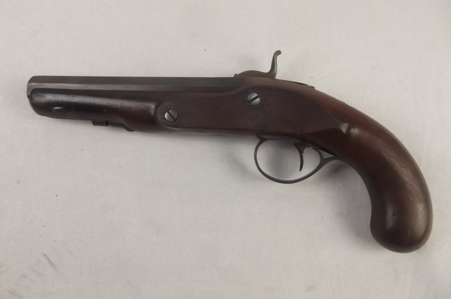 19th Century .64 Calibre Manstoper Percussion Pistol - Image 11