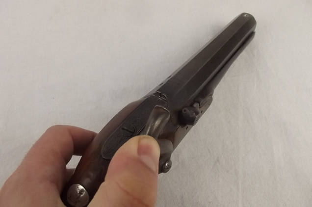 19th Century .64 Calibre Manstoper Percussion Pistol - Image 14