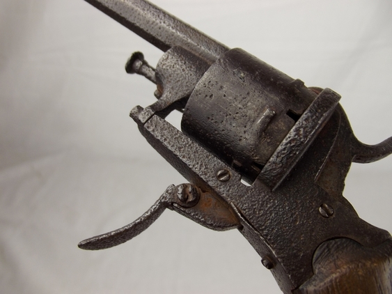 19th Century Belgian Pinfire Revolver Cal. 8mm - Image 6
