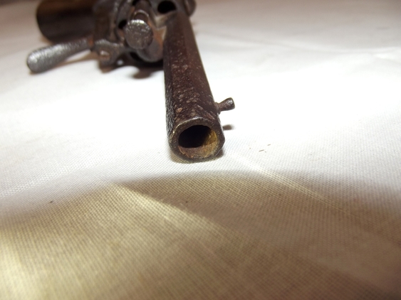 19th Century Belgian Pinfire Revolver Cal. 8mm - Image 10