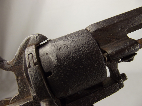 19th Century Belgian Pinfire Revolver Cal. 8mm - Image 17