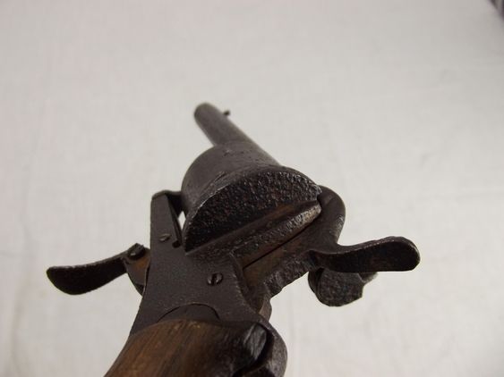 19th Century Belgian Pinfire Revolver Cal. 8mm - Image 25