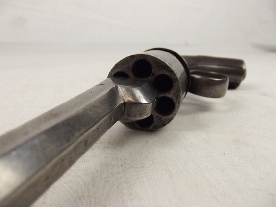 19th Century British Transitional 6 Shot Percussion Revolver - Image 11