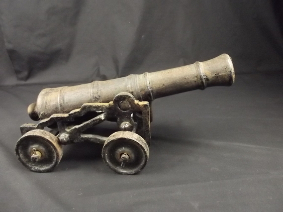 19th Century Iron Cannon