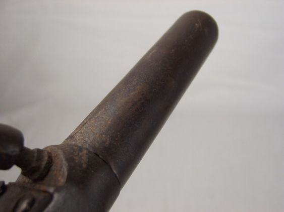 19th Century Percussion Boxlock Pistol - Image 11