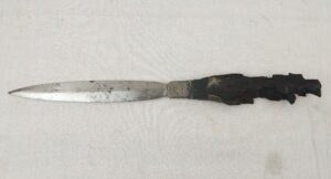Trench Art Dagger, Dated 1914, Siege Of Namur