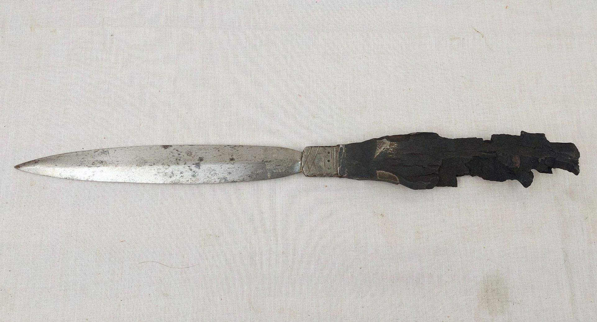 Trench Art Dagger, Dated 1914, Siege Of Namur