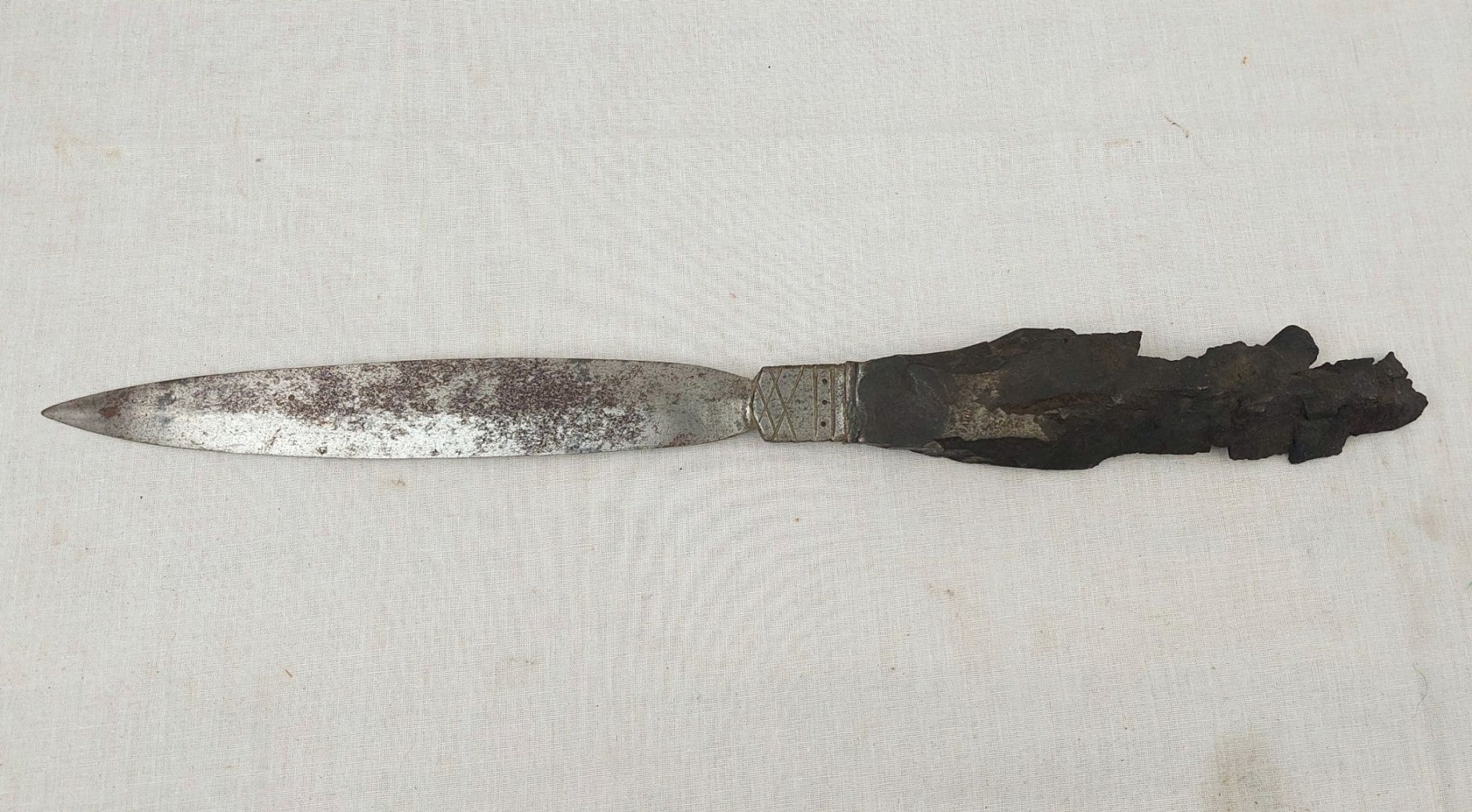 Trench Art Dagger, Dated 1914, Siege Of Namur - Image 2
