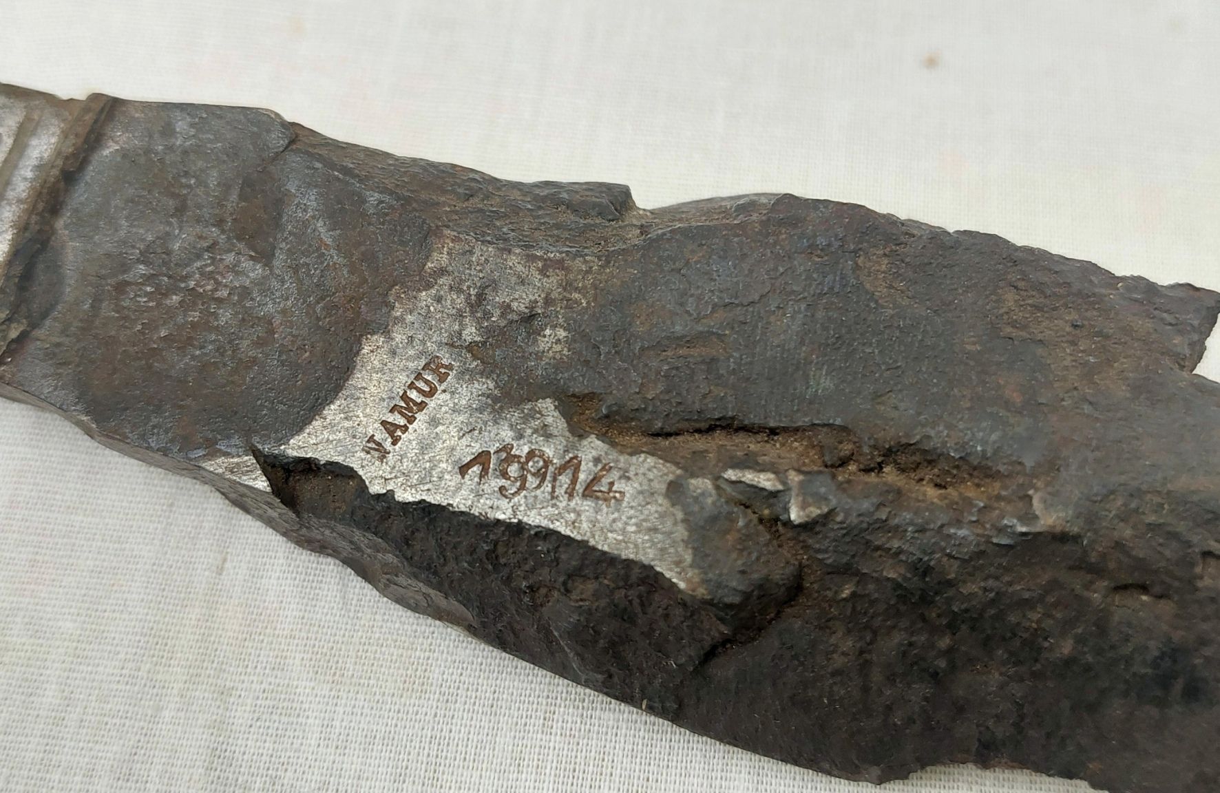 Trench Art Dagger, Dated 1914, Siege Of Namur - Image 3