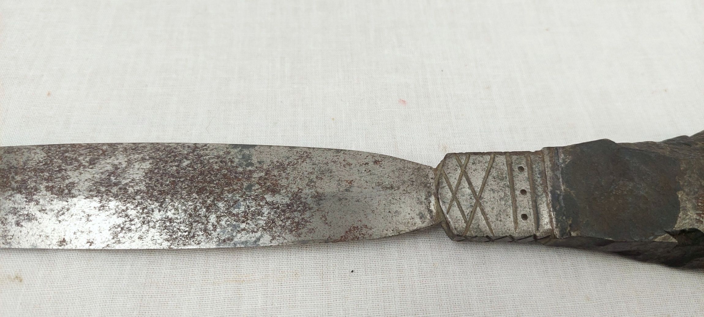 Trench Art Dagger, Dated 1914, Siege Of Namur - Image 7