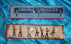 1930's Britains Toy Soldiers Drums & Bugles Set No. 30