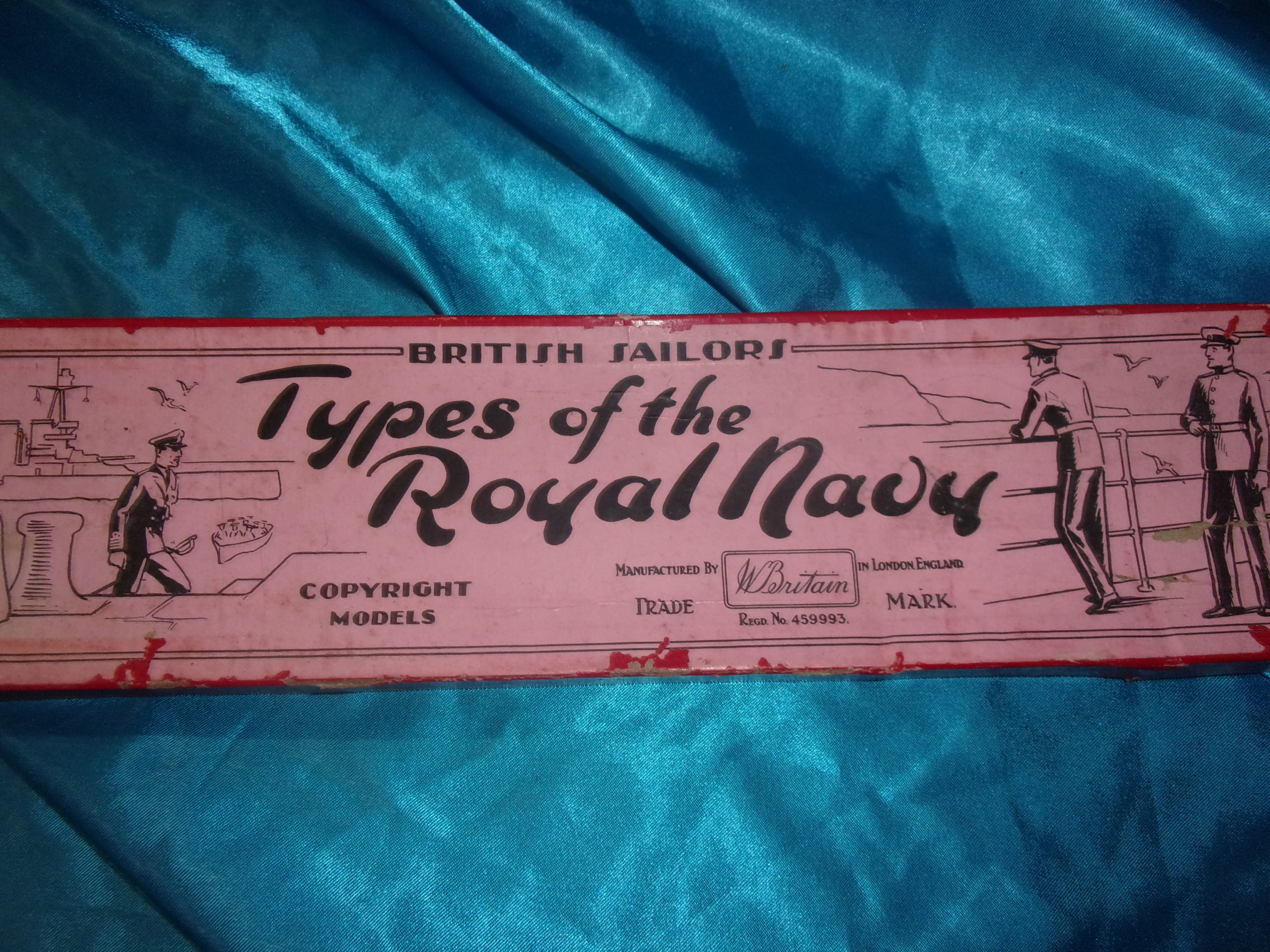 Britains Toy Soldiers Set 1510 Types Of The Royal Navy British Sailors Regulation Dress - Image 5