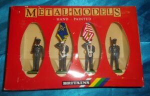 Britains Toys Soldiers Set 7306 U.S. Army Colour Party