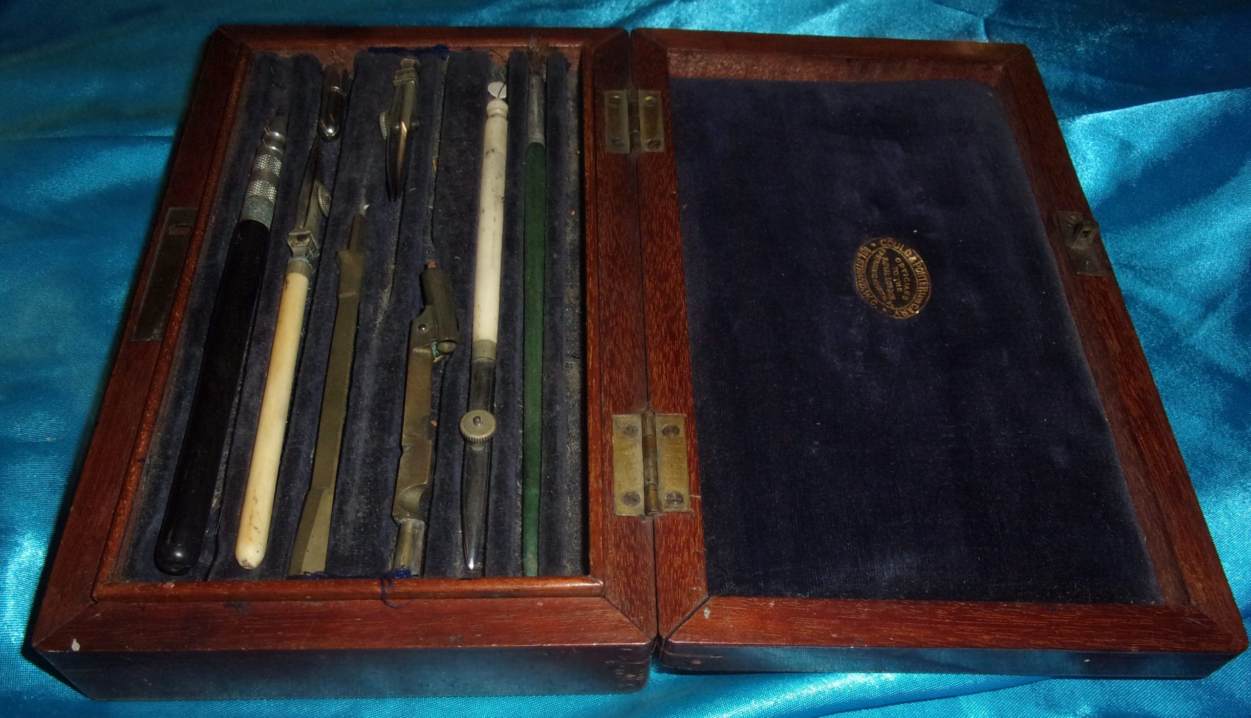 Early 20th Cased Drawing Instrument Set - Image 4