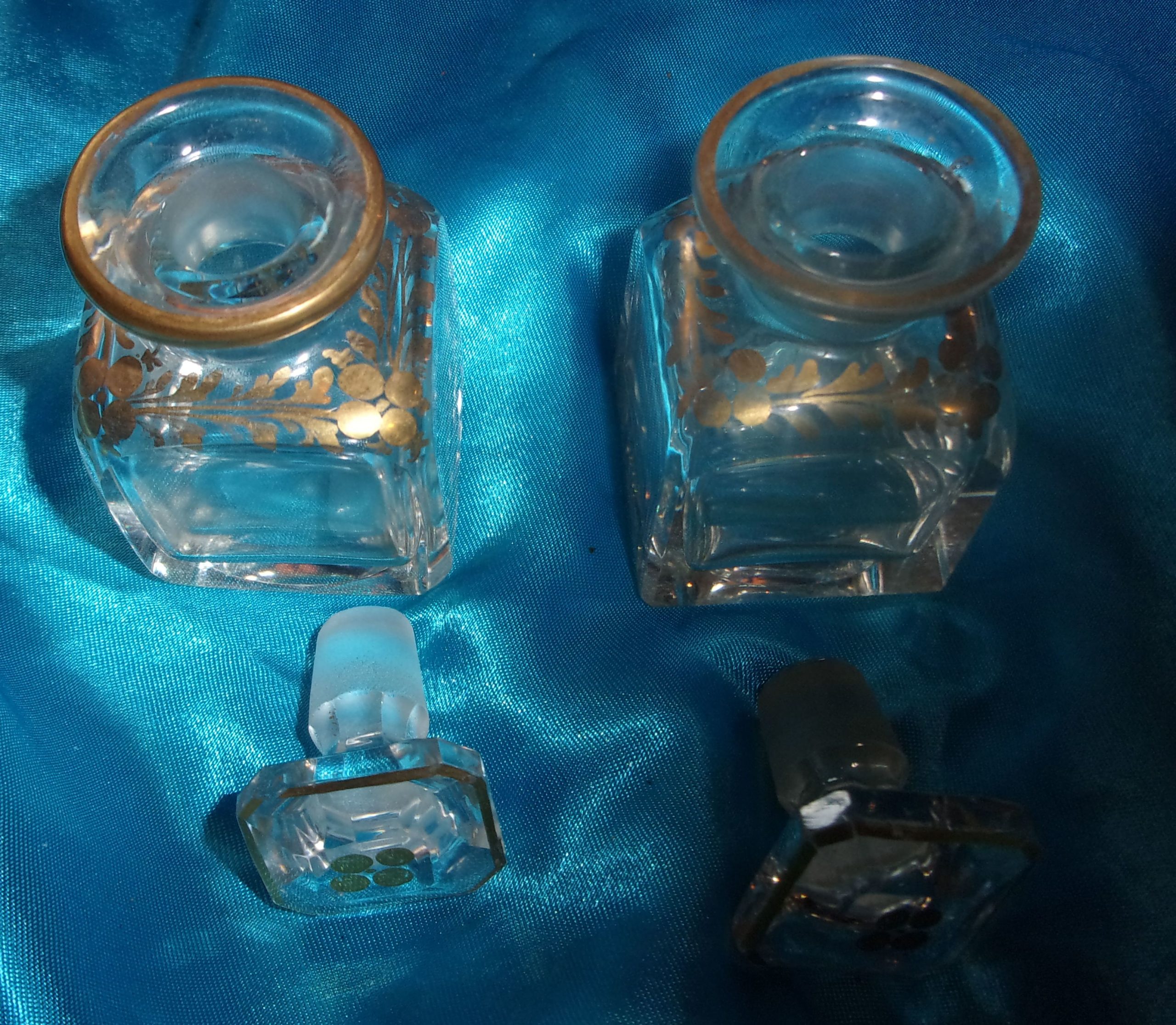 Circa 1840 French Boulework Perfume Set - Image 2