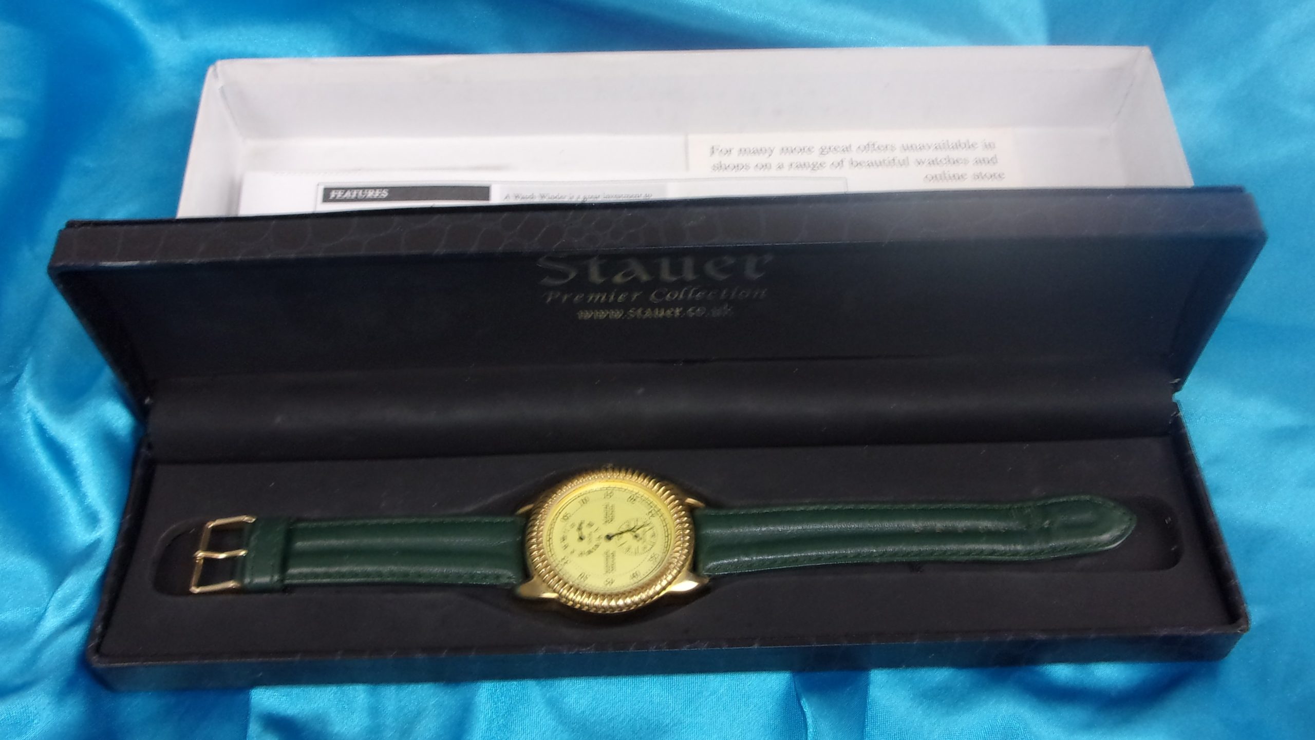 Stauer Admiral Nelson 20 Jewel Automatic Gents Wrist Watch