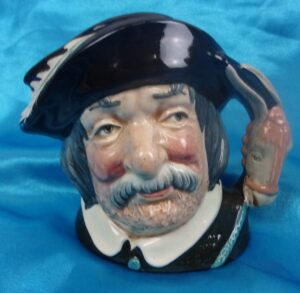 Early Royal Doulton Medium Side Sancho Panza Toby Jug