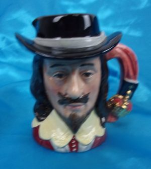 Small Royal Doulton Toby Jug Of King Charles I D 6985