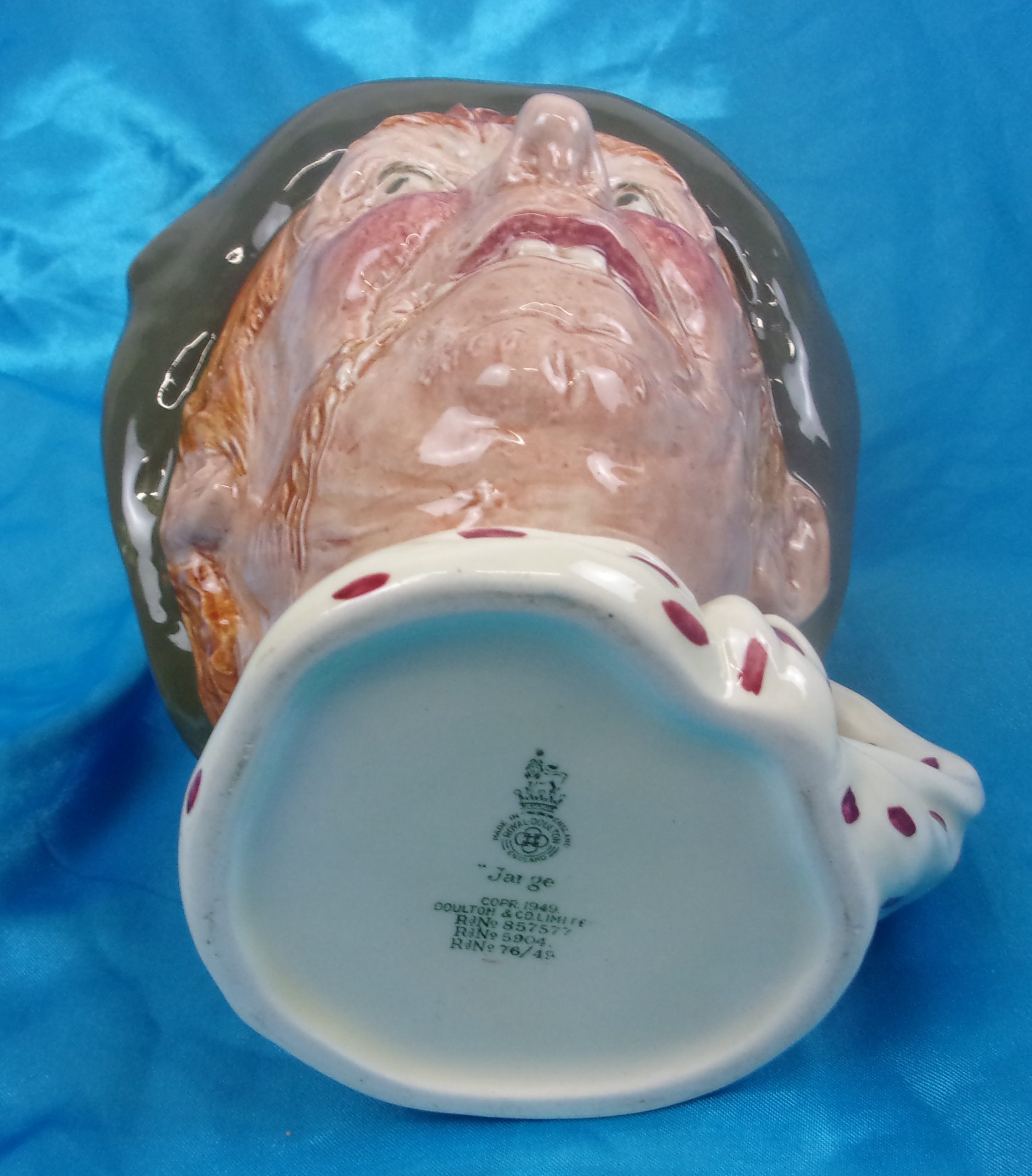 1949 Royal Doulton Jarge Toby Jug D6288 - Image 7